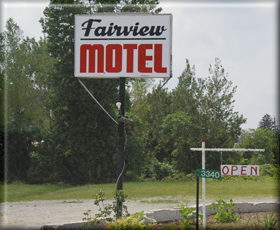 Fairview Motel Sign